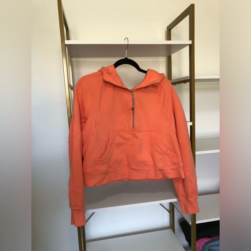 lululemon athletica Orange Hoodie